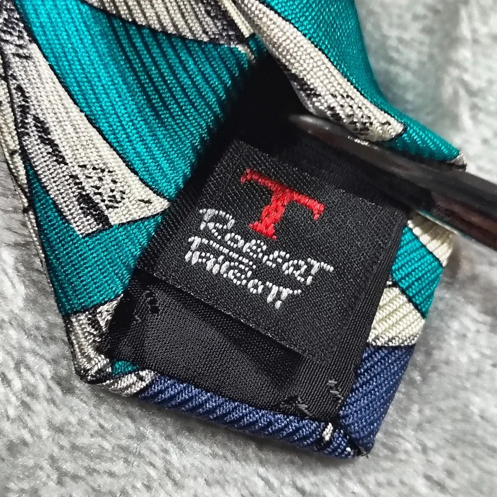 Vintage Robert Talbott Nautical‎ Tie Mens 62x3.5 X Long Sailing Yacht Ship Silk
